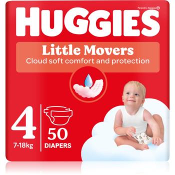 Huggies Little Movers Ultra Comfort scutece de unică folosință Jumbo 7-18 kg 50 g
