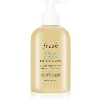 fresh Sugar Lemon Body & Hand Wash gel de duș 300 ml