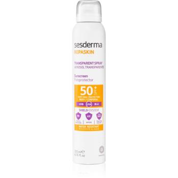 Sesderma Repaskin átlátszó napozó spray SPF 50+ 200 ml