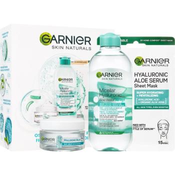 Garnier Skin Naturals Hyaluronic Aloe set cadou pentru o hidratare intensa