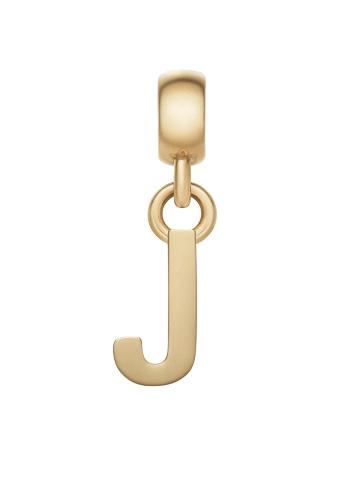 Daniel Wellington Pandantiv placat cu aur, în forma literei „J” Charms DW00400493