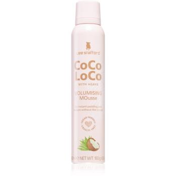 Lee Stafford CoCo LoCo Agave spumă de lux pentru volum pentru par fin 200 ml