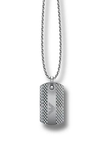 Emporio Armani Colier din oțel pentru bărbați Eagle Logo EGS3149040