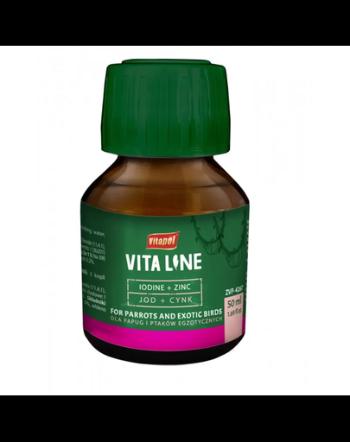 VITAPOL Vitaline Zinc + iod pentru passri exotice 50ml