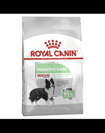 Royal Canin Medium Digestive Care hrana uscata caine confort digestiv, 3 kg