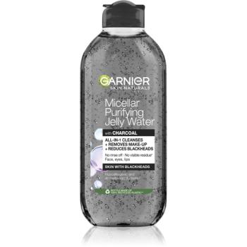 Garnier Skin Naturals Pure Charcoal apa pentru curatare cu particule micele cu textura de gel 400 ml