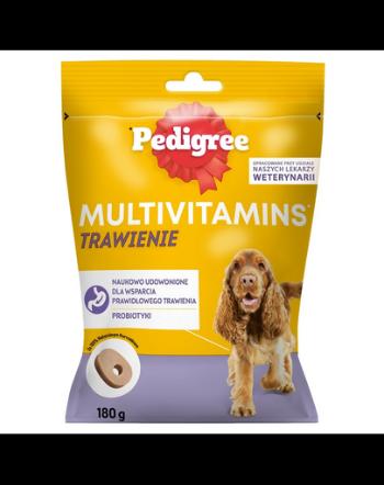 PEDIGREE Multivitamins Digestion recompense caini adulti, gust pui 6x180 g