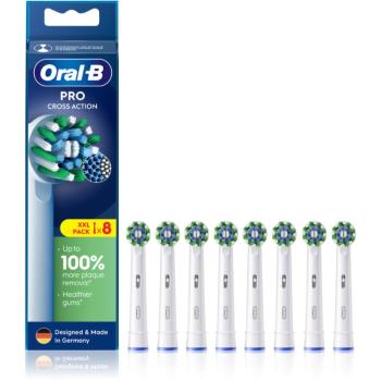 Oral B PRO Cross Action capete de schimb pentru periuta de dinti 8 buc