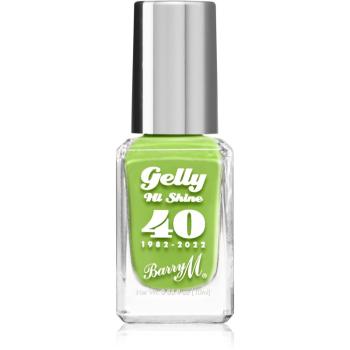 Barry M Gelly Hi Shine "40" 1982 - 2022 lac de unghii culoare Fizzy Apple 10 ml