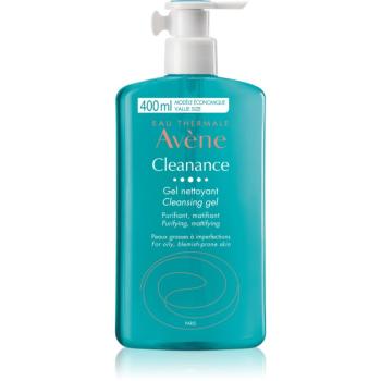 Avène Cleanance gel de curățare pentru tenul gras, predispus la acnee 400 ml