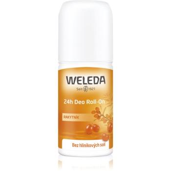 Weleda BIO Sea buckthorn syrup Sea Buckthorn deodorant roll-on fără săruri de aluminiu cu protectie 24h 50 ml