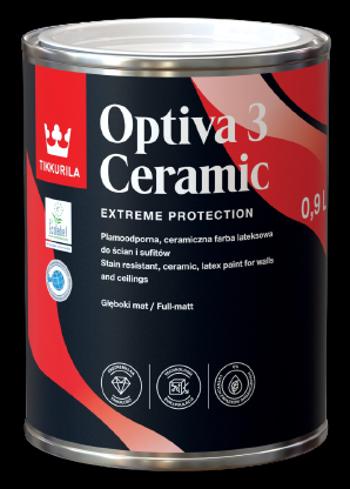 OPTIVA 3 CERAMIC SUPERMATT - Umývateľná farba s hlboko matným efektom (zákazkové miešanie) 9 l tvt y339 - mauve