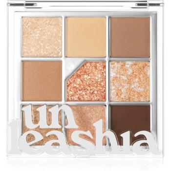 Unleashia Glitterpedia Eye Palette paletă cu farduri de ochi culoare All of Brown 6,6 g