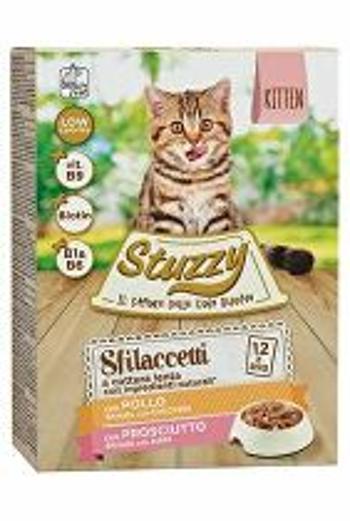 Stuzzy Cat kapsička Kitten chicken/ham 12X85G + Množstevná zľava