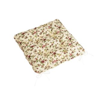 Bellatex Pernă de scaun Adéla matlasată Rose , 40x 40 cm