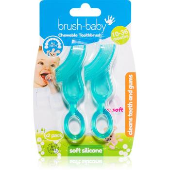 Brush Baby Chewable Toothbrush gumă de mestecat pentru copii 2 buc