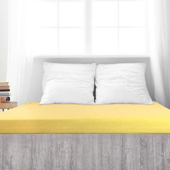 Lenjerie de pat 4Home din frotir Ideal galben , 180 x 200 cm, galben, 180 x 200 cm