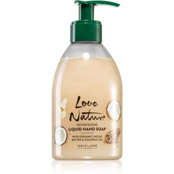 Oriflame Love Nature Cacao Butter & Coconut Oil sapun lichid hranitor de maini 300 ml