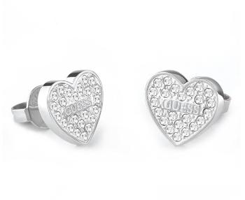 Guess Cercei romantici din oțel cu cristale Studs Party JUBE02173JWRHT/U