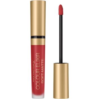 Max Factor Colour Elixir Soft Matte Ruj de buze lichid, de lunga durata culoare 030 Crushed Ruby 4 ml