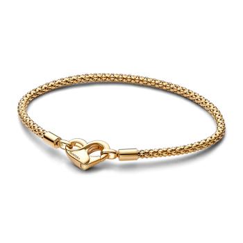 Pandora Brățară cu lanț placată cu aur Shine Moments 562731C00 19 cm