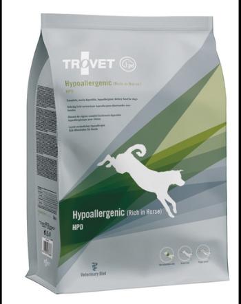 TROVET Hypoallergenic Horse HPD hrana caini 3 kg carne cal