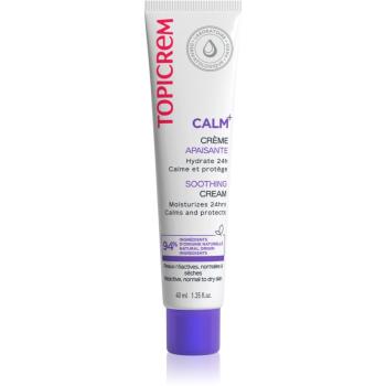 Topicrem UH FACE CALM+ Light Soothing Cream crema calmanta impotriva luminii pentru piele normală și mixtă 40 ml