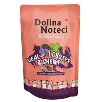 Dolina Noteci Superfood telecí maso s humrem a krevetami 80% masa 85g (5902921304739)