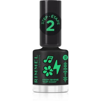 Rimmel x Spotify Super Gel lac de unghii culoare 001 Top Coat 12 ml