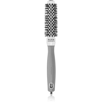 Olivia Garden Expert Shine Wavy Bristles White&Grey perie de par průměr 20 mm 1 buc