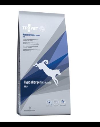 TROVET Hypoallergenic Rabbit RRD hrana pentru caini 3 kg sensibilitati alimentare