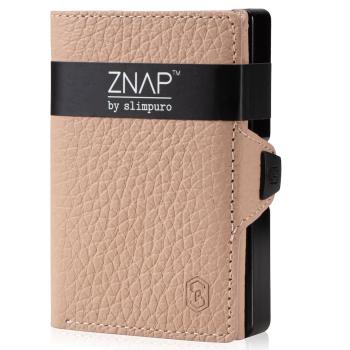 Slimpuro ZNAP, portofel subțire, 12 cărți, compartiment pentru monede, 8,9 × 1,8 × 6,3 cm (L × Î × l), protecție RFID