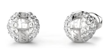 Guess Cercei strălucitori din oțel cu pietre de zircon Calypso JUBE04459JWRHT/U