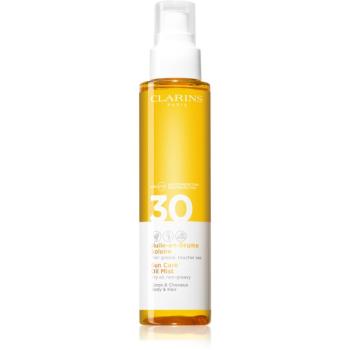 Clarins Sun Care Oil Mist ulei uscat pentru par si corp SPF 30 150 ml