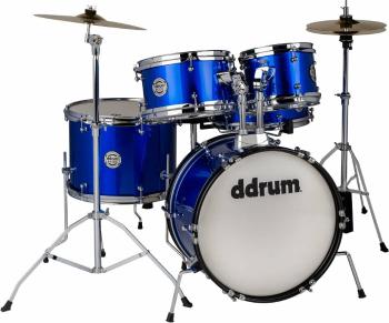 DDRUM D1 Jr 5-Piece Complete Drum Kit Cobalt Blue Gyermek dob