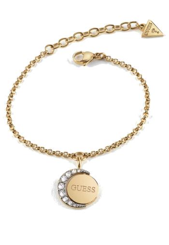 Guess Brățară placată cu aur cu cristale Moon Phases JUBB01198JWYGS 14,5 - 18,5 cm - S