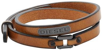 Diesel Brățară dublă din piele DX0984040