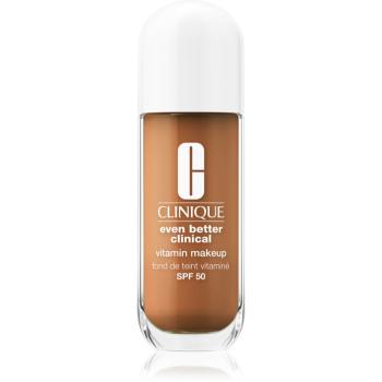 Clinique Even Better™ Vitamin Makeup fond de ten lichid SPF 50 culoare Medium Deep Warm 3 30 ml