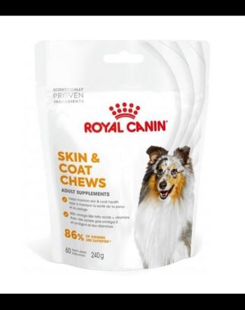 Supliment pentru caini ROYAL CANIN Skin Coat Adult Dog Supplements 240g sanatatea pielii si blanii cainilor adulti