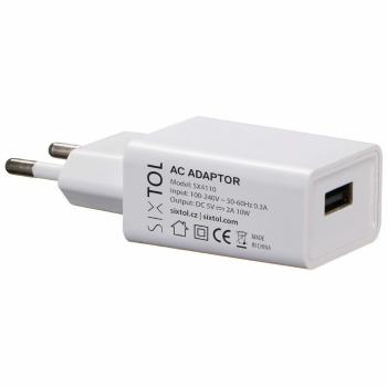 Adaptor universal USB Sixtol 5V/2A, pentru difuzoare Car Flame, Bloom și Honey