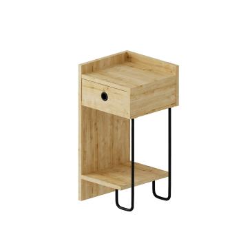 Măsuță de noptieră Sirius Left Oak 2, naturală