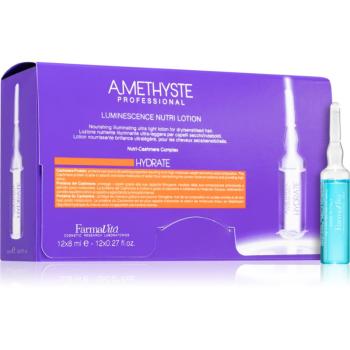 FarmaVita Amethyste Hydrate balsam pentru păr moale, uscat in fiole 12x8 ml