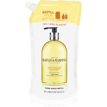 Baylis & Harding Sweet Mandarin & Grapefruit Săpun lichid pentru mâini rezervă 1000 ml