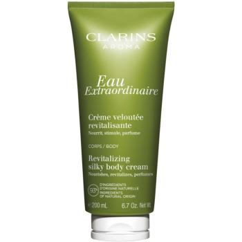 Clarins Eau Extraordinaire  Revitalizing Silky Body Cream crema de corp nutritiva pentru piele mixta spre grasa 200 ml