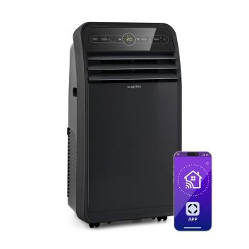 Klarstein Metrobreeze New York Smart 12k, aer condiționat portabil, 12000 BTU / 3,5 kW, clasa energetică A, telecomandă