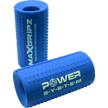 Power System Mx Gripz mânere priză pentru ganteră culoare Blue M 2 buc