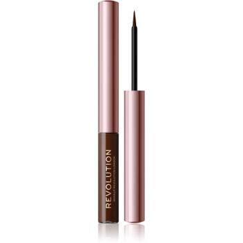 Makeup Revolution Super Flick eyeliner culoare Brown 2,4 ml