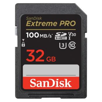 SANDISK SDSDXXO-032G-GN4IN EXTREME PRO 32 GB SDHC MEMORY CARD 100 MB/S 90 MB/S,UHS-I,CLASS 10,U3,V30