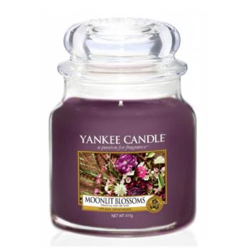 Yankee Candle Lumânare aromatică Classic medie Moonlit Blossoms 411 g