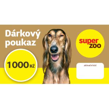 Dárkový poukaz Super zoo 1000 Kč